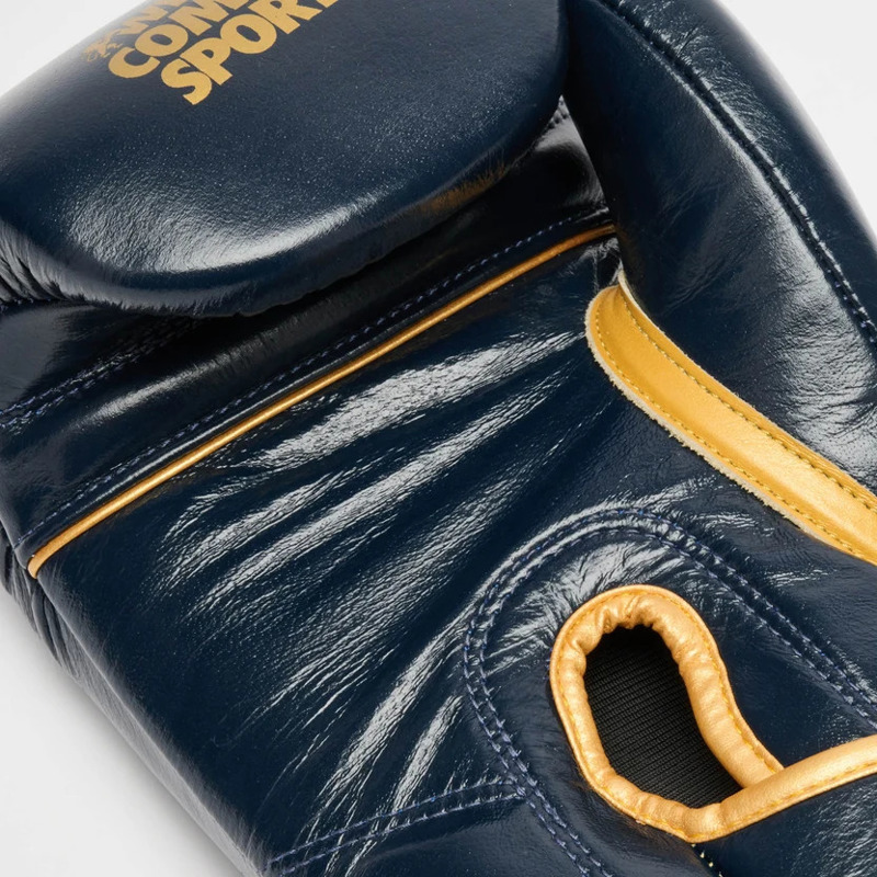 LEONE DNA PREMIUM BOXING GLOVES-Navy